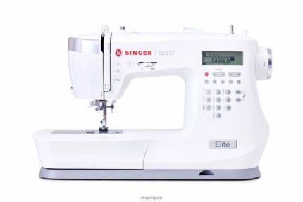 maquina de coser elite ce677 JHB4B55 SINGER máquinas